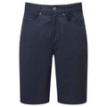 Navy - Front - Premier Mens Performance Casual Shorts