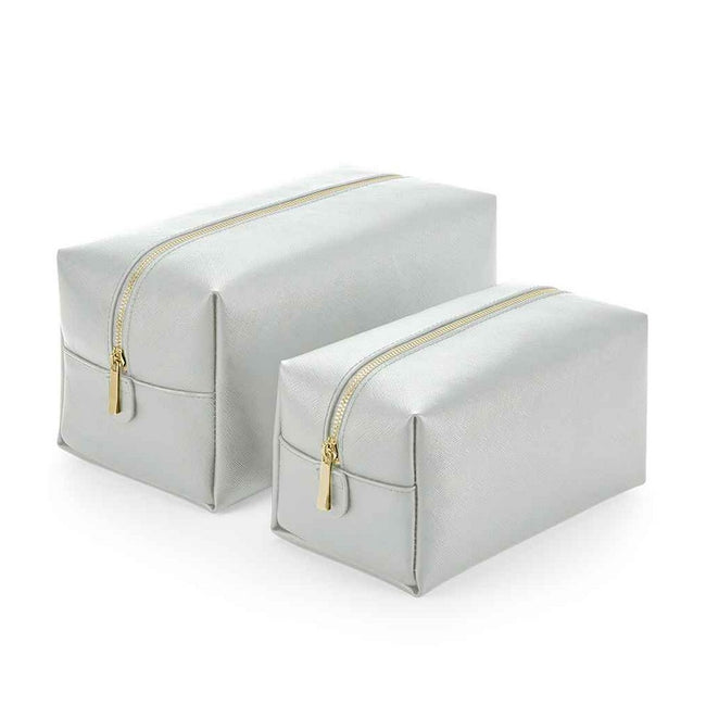 Soft Grey - Front - Bagbase Boutique Toiletry Bag