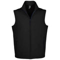 Black - Front - SOLS Mens Race Softshell Body Warmer