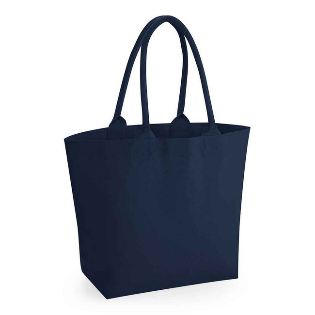 French Navy - Front - Westford Mill Fairtrade Tote Bag