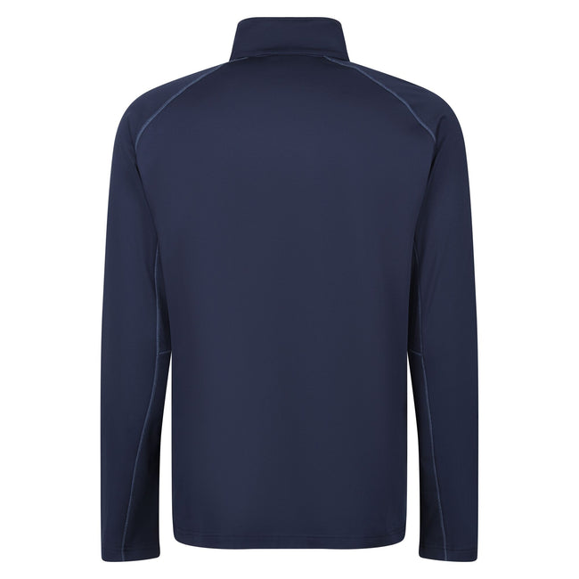 Navy - Back - Regatta Mens Core Stretch Full Zip Midlayer