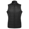 Black - Front - Premier Womens-Ladies Recyclight Padded Vest