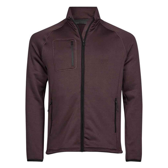Grape - Front - Tee Jays Womens-Ladies Fleece Jacket