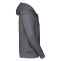Convoy Gray - Back - Russell Mens Authentic Hooded Sweatshirt