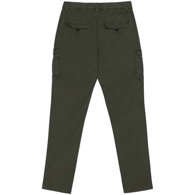 Natural Khaki - Back - Native Spirit Womens-Ladies Washed Cargo Pants