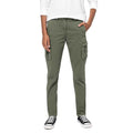 Natural Khaki - Side - Native Spirit Womens-Ladies Washed Cargo Pants