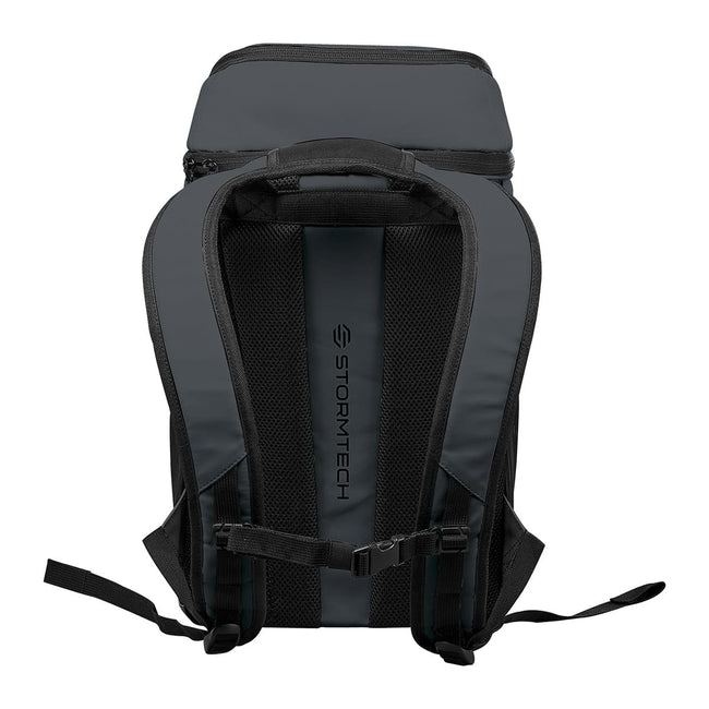 Graphite Grey-Black - Back - Stormtech Oregon 24 Cooler Knapsack