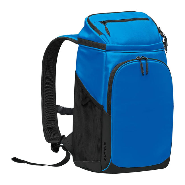 Azure-Black - Front - Stormtech Oregon 24 Cooler Knapsack