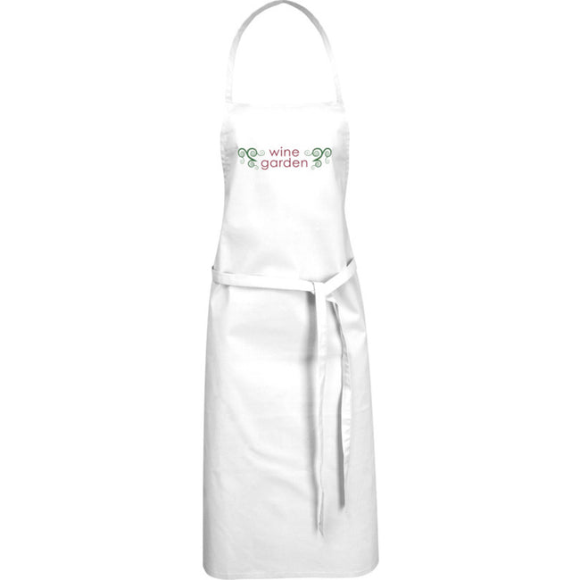 White - Front - Bullet Reeva Cotton Apron