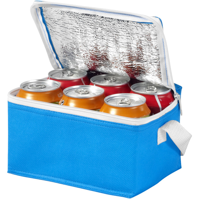 Process Blue - Back - Bullet Spectrum 6 Can Cooler Bag