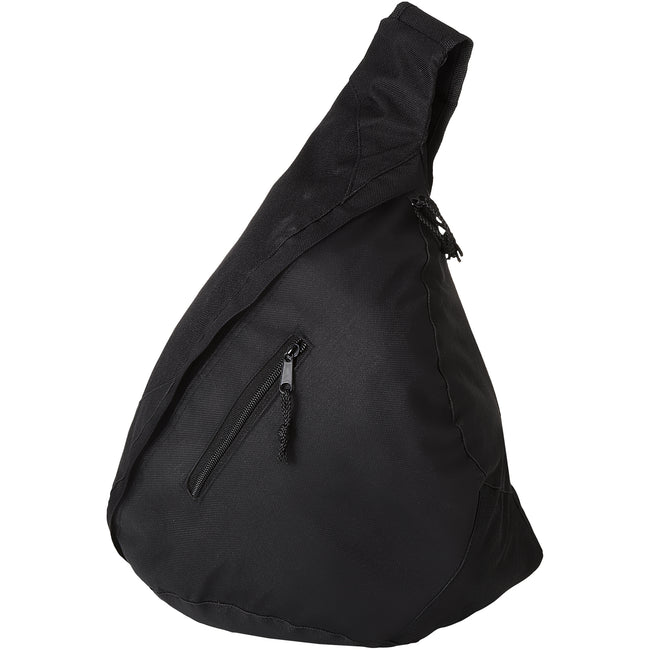 Solid Black - Front - Bullet Brooklyn Triangle Citybag