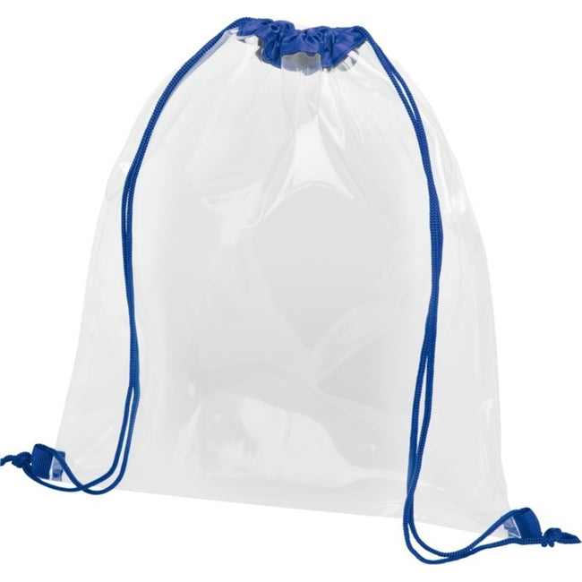 Royal Blue-Transparent - Side - Bullet Lancaster Premium Rucksack