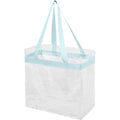 Powder Blue-Transparent - Front - Bullet Hampton Tote