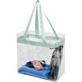 Mint-Transparent - Back - Bullet Hampton Tote