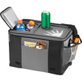 Solid Black-Gray - Side - California Innovations 50-Can Table Top Cooler