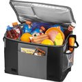 Solid Black-Gray - Pack Shot - California Innovations 50-Can Table Top Cooler