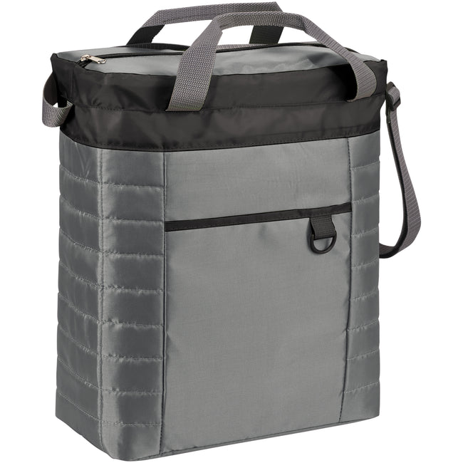 Solid Black - Front - Bullet Quilted Event Cooler