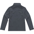 Storm Grey - Back - Elevate Mens Maxson Softshell Jacket