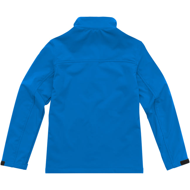 Blue - Back - Elevate Mens Maxson Softshell Jacket