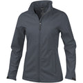 Storm Gray - Front - Elevate Womens-Ladies Maxson Softshell Jacket