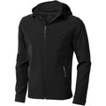 Black - Front - Elevate Mens Langley Softshell Jacket