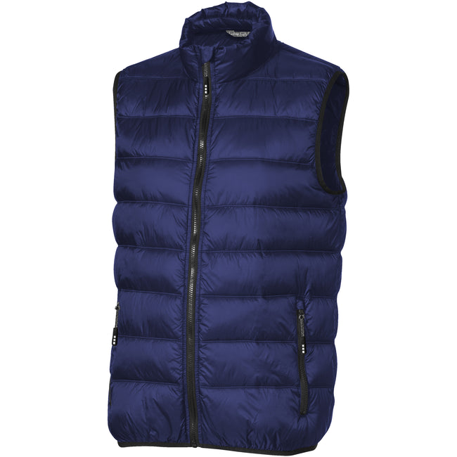 Navy - Side - Elevate Mens Mercer Insulated Bodywarmer