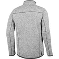 Heather Gray - Back - Elevate Mens Tremblant Knit Jacket