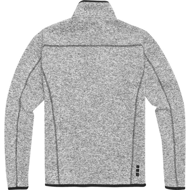 Heather Gray - Lifestyle - Elevate Mens Tremblant Knit Jacket
