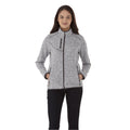 Heather Gray - Lifestyle - Elevate Womens-Ladies Tremblant Knit Jacket