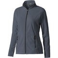 Storm Gray - Front - Elevate Womens-Ladies Rixford Full Zip Polyfleece