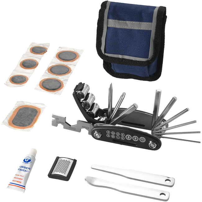 Navy - Front - Bullet Wheelie Bicycle Repair Kit
