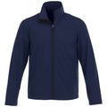 Navy - Front - Elevate Karmine Mens Softshell Jacket
