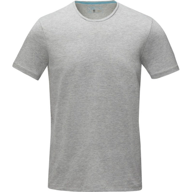 Gray Melange - Front - Elevate Mens Balfour T-Shirt