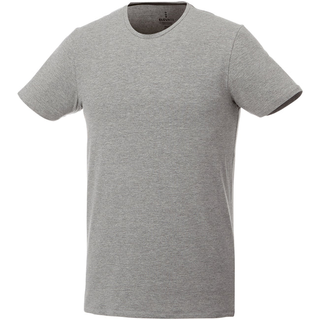 Gray Melange - Back - Elevate Mens Balfour T-Shirt