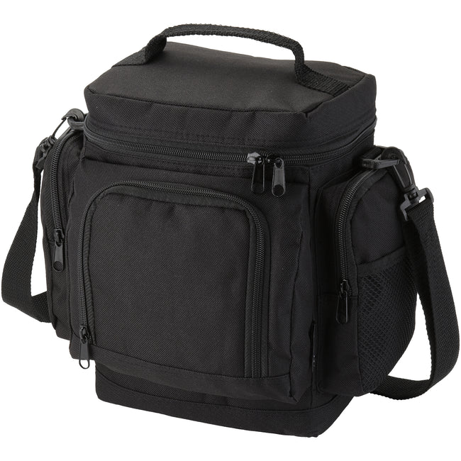 Solid Black - Front - Bullet Helsinki Cooler Bag (Pack of 2)