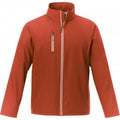 Orange - Front - Elevate Orion Mens Softshell Jacket