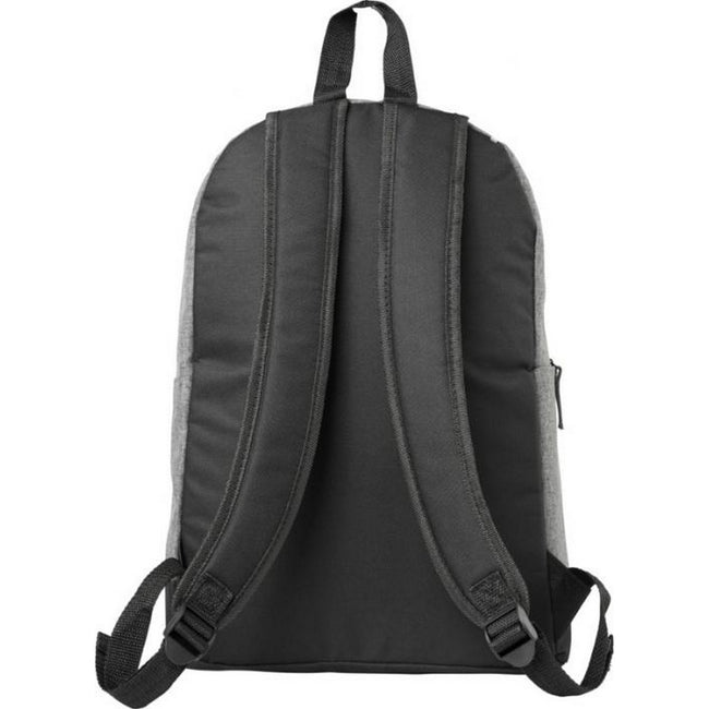 Gray - Back - Bullet Dome Laptop Backpack
