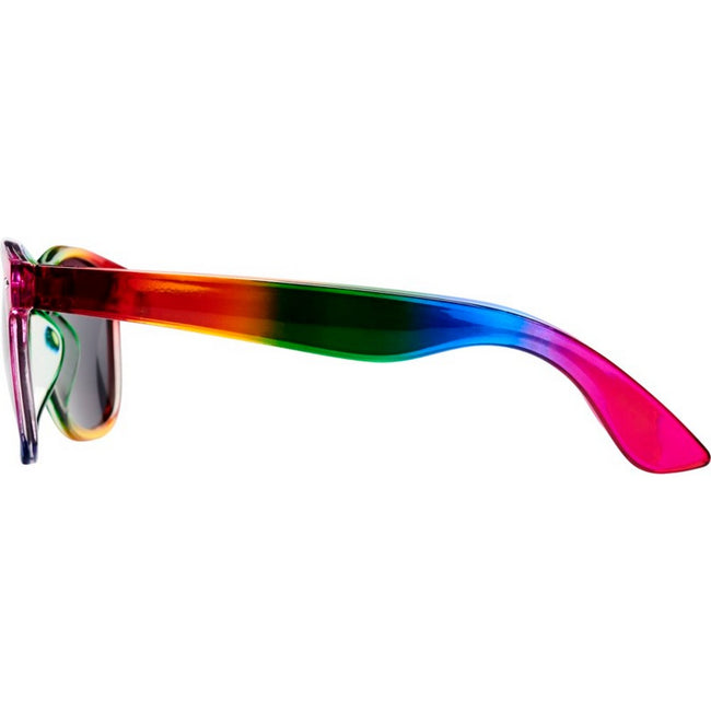 Multicolored - Side - Bullet Womens-Ladies Sun Ray Rainbow Sunglasses