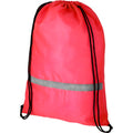 Red - Front - Bullet Adults Unisex Orile Safety Drawstring Backpack