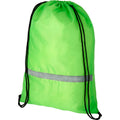 Green - Front - Bullet Adults Unisex Orile Safety Drawstring Backpack