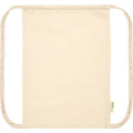 Natural - Back - Bullet Orissa Drawstring Bag