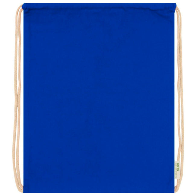 Royal Blue - Side - Bullet Orissa Drawstring Bag