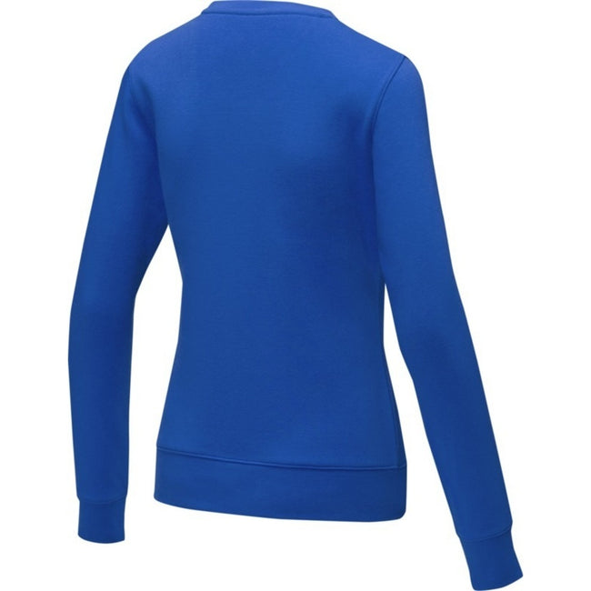 Blue - Back - Elevate Womens-Ladies Zenon Pullover