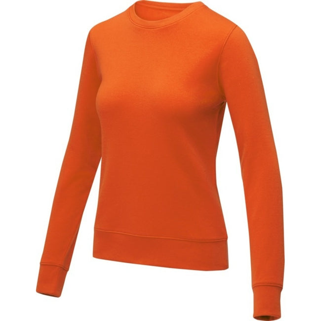 Orange - Lifestyle - Elevate Womens-Ladies Zenon Pullover