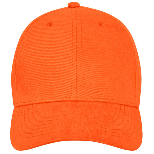 Orange - Lifestyle - Elevate Unisex Adult Davis 6 Panel Cap