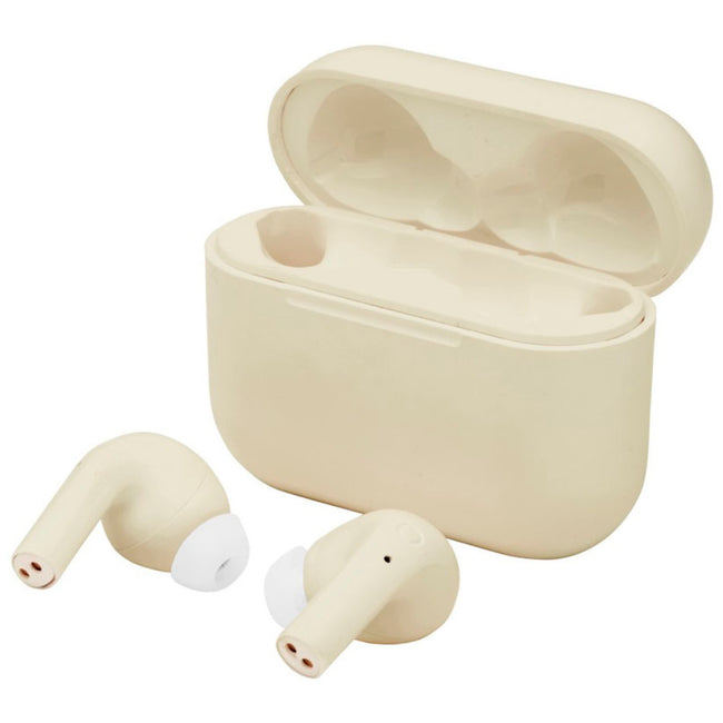 Ivory Cream - Front - Avenue Braavos True Wireless Headphones