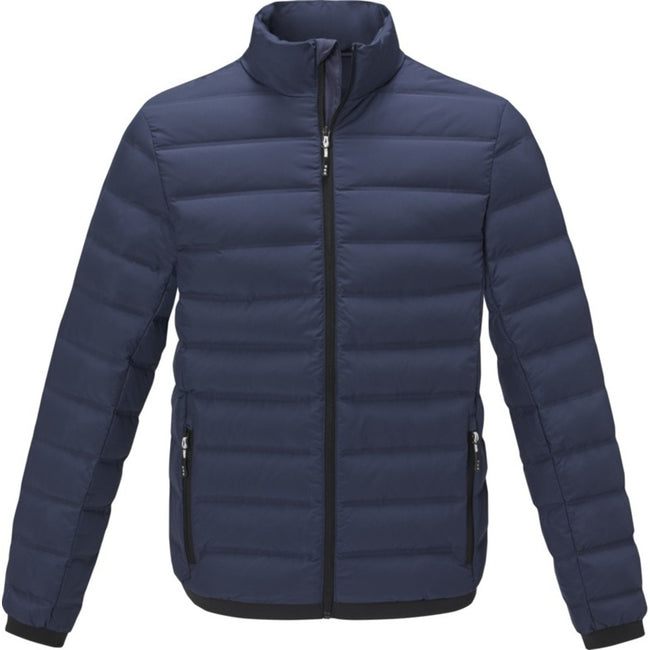 Navy - Front - Elevate Mens Macin Insulated Down Jacket