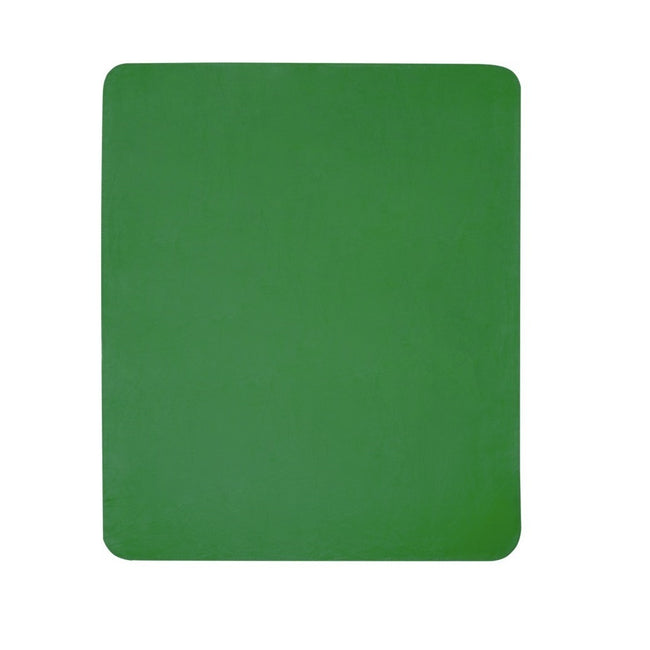 Green - Back - Bullet Willow Polar Fleece Blanket