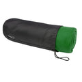 Green - Side - Bullet Willow Polar Fleece Blanket
