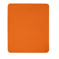 Orange - Back - Bullet Willow Polar Fleece Blanket